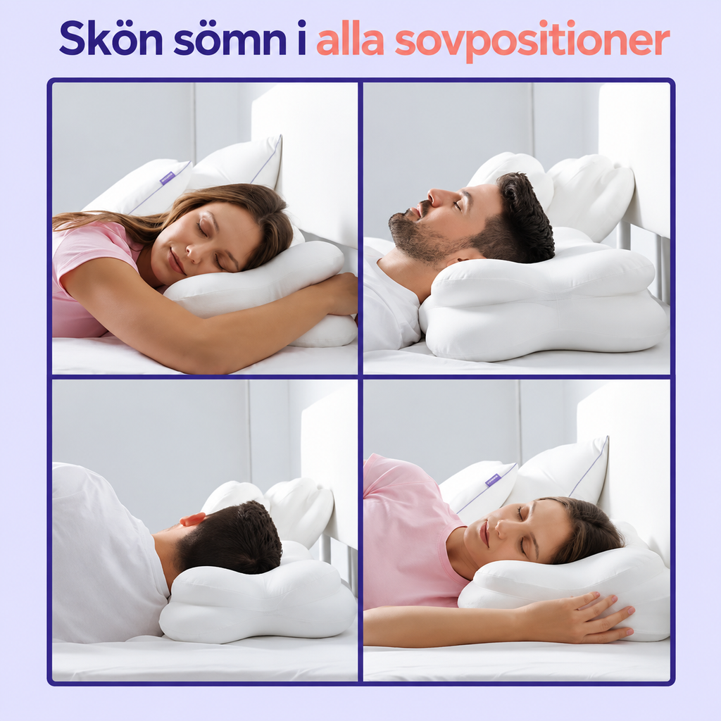 Sak & Stil – Ergonomisk Kudde | 6-Zonsdesign
